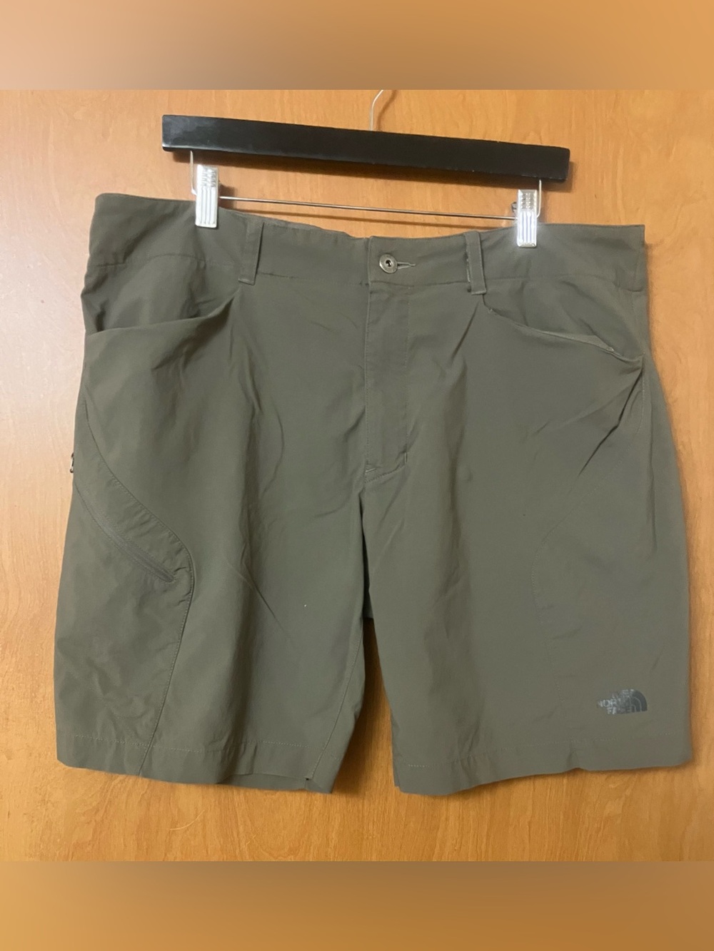 The North Face Men's Brown Nylon Outdoor Hiking Shorts Size 38